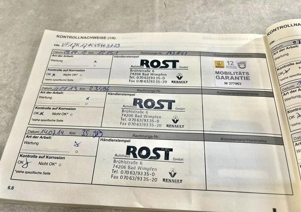 Renault Espace cena 39500 przebieg: 199000, rok produkcji 2012 z Brzeziny małe 742